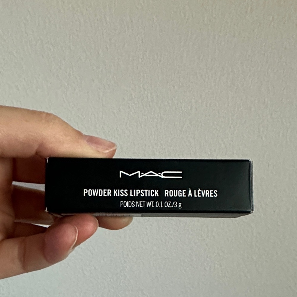 MAC Cosmetics Powder Kiss Lipstick - BURNING LOVE shade